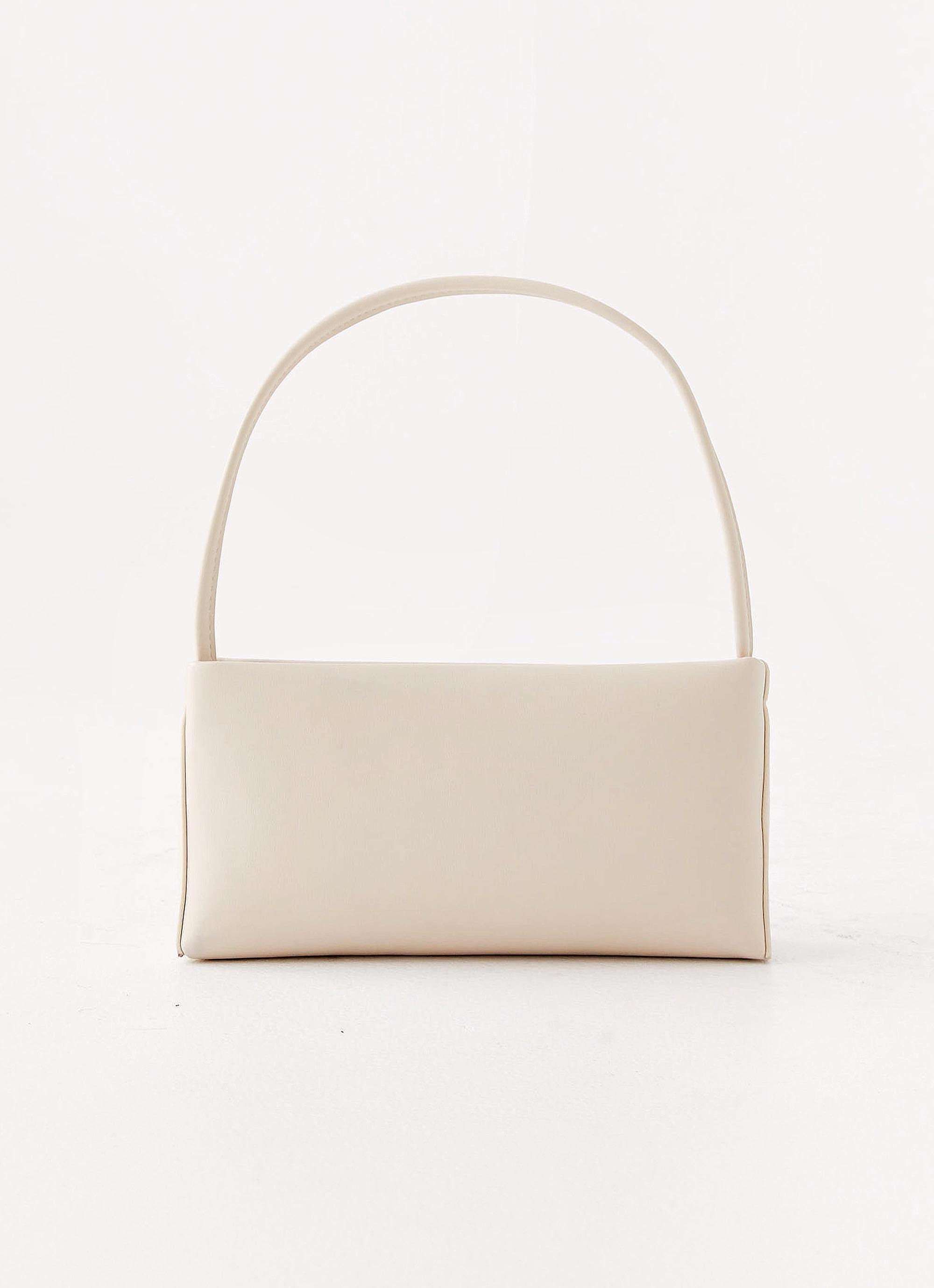 Allison Shoulder Bag Ivory 1 Peppermayo