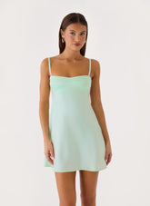 Camden Mini Dress - Mint