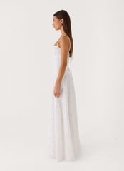 Flyth Maxi Dress - White