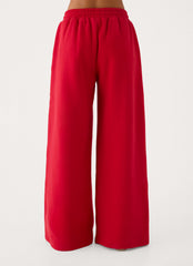 Hey Sister Sweatpants - Red