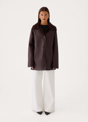 Kaelyn Jacket - Dark Chocolate