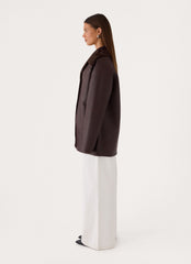 Kaelyn Jacket - Dark Chocolate