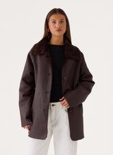 Kaelyn Jacket - Dark Chocolate