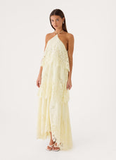 Lanaila Maxi Dress - Yellow