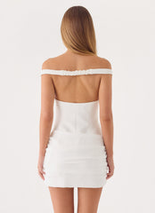 Marlene Mini Dress - White