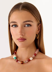 Totti Beaded Necklace - Multi