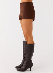 Nia Micro Short - Chocolate